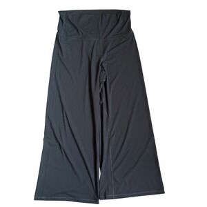 Fabletics Women's Downtown High Waisted Wide Leg Pants Yoga 1X Short